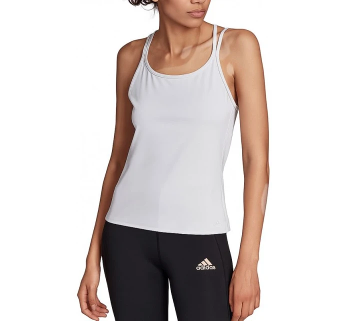 Tričko adidas Studio Slim Strappy Back Tank Top W HE3141 Tričko adidas Studio Slim Strappy Back Tank Top W HE3141