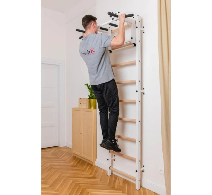 GYMNASTICKÝ ŽEBŘÍK S NASTAVITELNOU KOVOVOU TYČÍ 731W BENCHK GYMNASTICKÝ ŽEBŘÍK S NASTAVITELNOU KOVOVOU TYČÍ 731W BENCHK