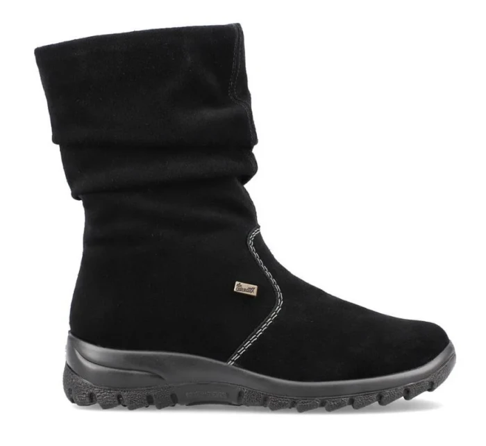 W zateplené kožené boty model 20469716 - Rieker