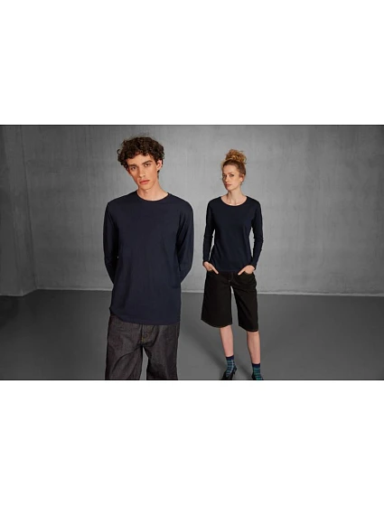 B&C #E190 LSL /women Dámské tričko z těžké bavlny s dl. rukávem model 22496347 urban orange B&C #E190 LSL /women Dámské tričko z těžké bavlny s dl. rukávem model 22496347 urban orange