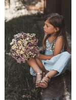 Dětské sandály s popruhy Růžové zlato Isla Dětské sandály s popruhy Růžové zlato Isla