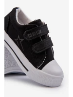 Dětské Tenisky Na Suchý Zip Big Star model 21665993 Černé - Big Star Shoes Dětské Tenisky Na Suchý Zip Big Star model 21665993 Černé - Big Star Shoes