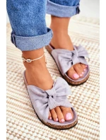 Nazouváky Na Korkové Podrážce Šedé Wendy Nazouváky Na Korkové Podrážce Šedé Wendy