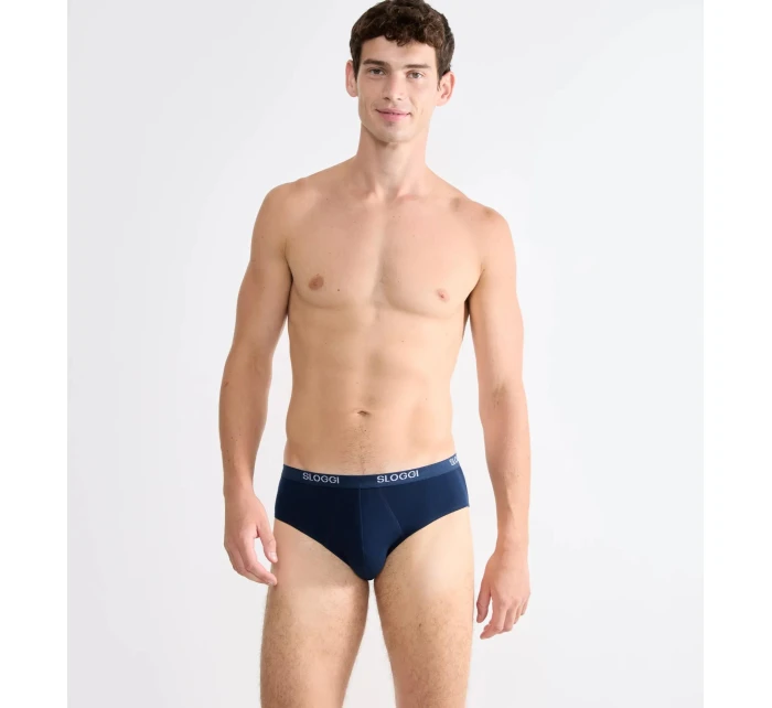 sloggi men Basic Midi - BLUE - SLOGGI BLUE - SLOGGI