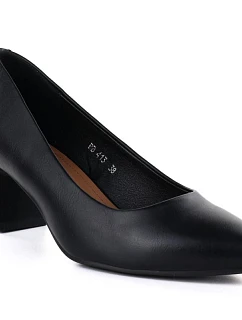 Dámské lodičky na podpatku černé Sergio model 22099499 - LEONE