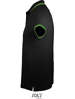 SOL'S Pasadena Men Pánské piqué polo model 22521829 black/lime