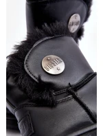 Dětské sněhule s z kožešiny černé Big Star model 21637354 - Big Star Shoes Dětské sněhule s z kožešiny černé Big Star model 21637354 - Big Star Shoes