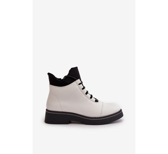 Nízké dámské boty z ekologické kůže béžové Erisabelle Nízké dámské boty z ekologické kůže béžové Erisabelle