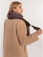 Szalik AT SZ model 20692206 ciemny fioletowy - FPrice