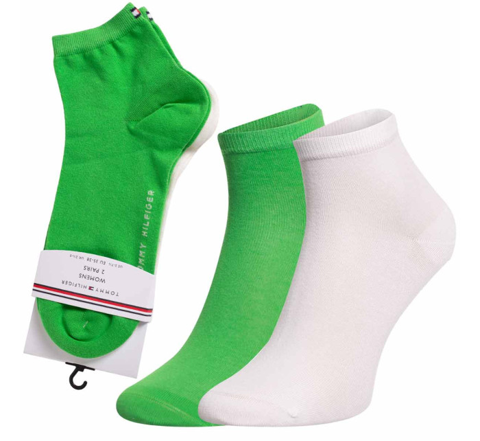Ponožky Tommy Hilfiger 2Pack 373001001028 Green/Ecru