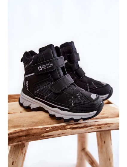 Dětská Trapery Memory Foam Big Star KK374157 Černe Dětská Trapery Memory Foam Big Star KK374157 Černe