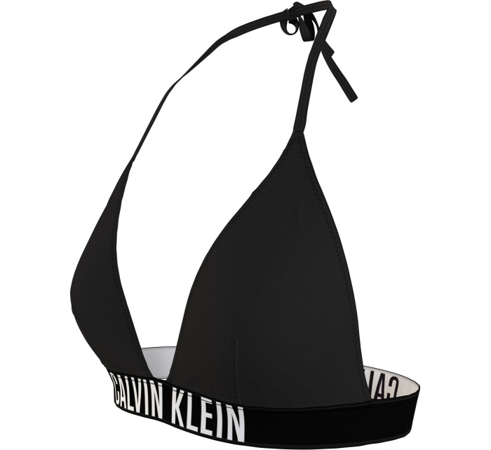 Dámské plavky horní díl Triangle Bikini Top Intense Power KW0KW01824BEH černá - Calvin Klein