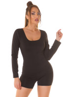 Sexy Musthave Mini Overall Longsleeve