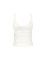 Dámské tílko FREE Evolve Tank Top Lace - WHITE - bílé 00GZ - SLOGGI Dámské tílko FREE Evolve Tank Top Lace - WHITE - bílé 00GZ - SLOGGI