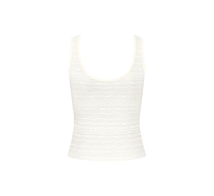 Dámské tílko FREE Evolve Tank Top Lace - WHITE - bílé 00GZ - SLOGGI Dámské tílko FREE Evolve Tank Top Lace - WHITE - bílé 00GZ - SLOGGI