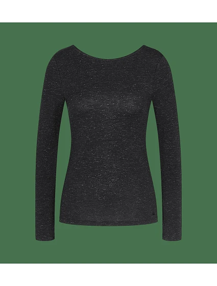 Beauty Layers Top LSL Lurex - Black - TRIUMPH Black - TRIUMPH