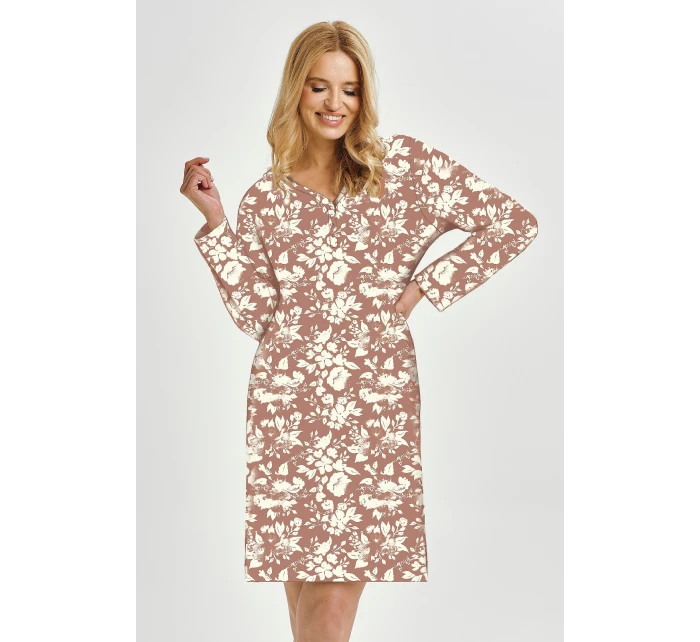 Grace model 21224212 long/r SXL Z25/26 dámské tričko - Taro