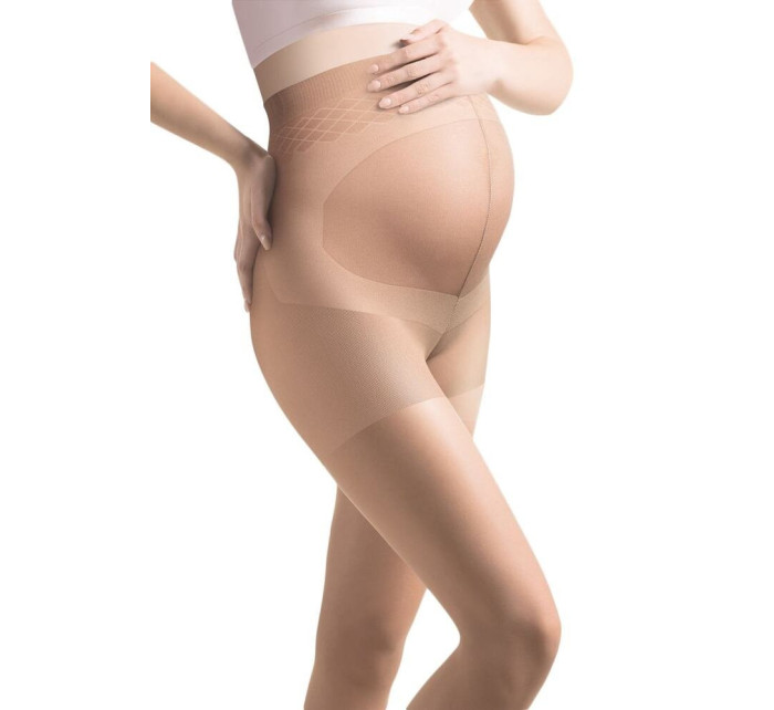 Těhotenské punčocháče Mamma 40 DEN béžové