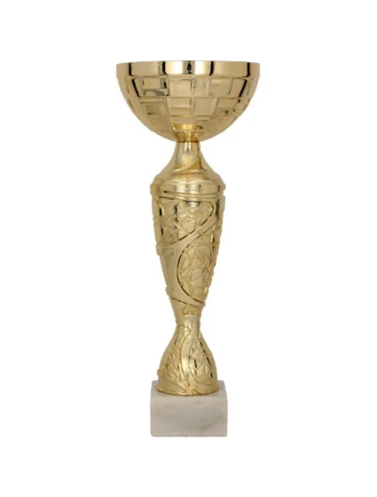 Zlatý kovový pohár model 21827745 Zlatý kovový pohár model 21827745
