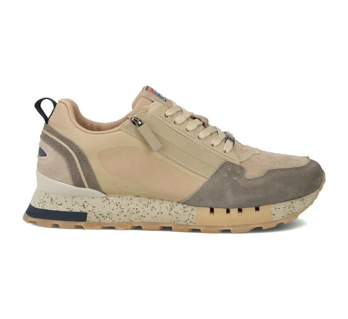 Pánské kožené polobotky béžové model 22079013 - FILIPPO Pánské kožené polobotky béžové model 22079013 - FILIPPO