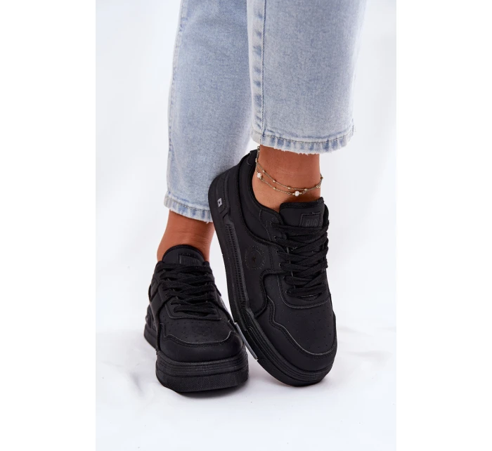 Nízké Dámské Tenisky Big Star model 21694475 HIPOLY SYSTEM Černé - Big Star Shoes Nízké Dámské Tenisky Big Star model 21694475 HIPOLY SYSTEM Černé - Big Star Shoes