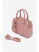 taška Eco semišová s přívěskem Růžová model 22111556 - Flora&Co