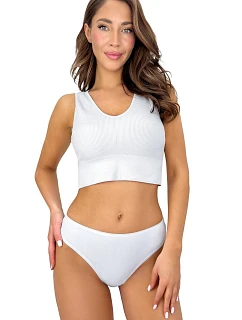 Dámské kalhotky brazilky 270 bílé - Donna