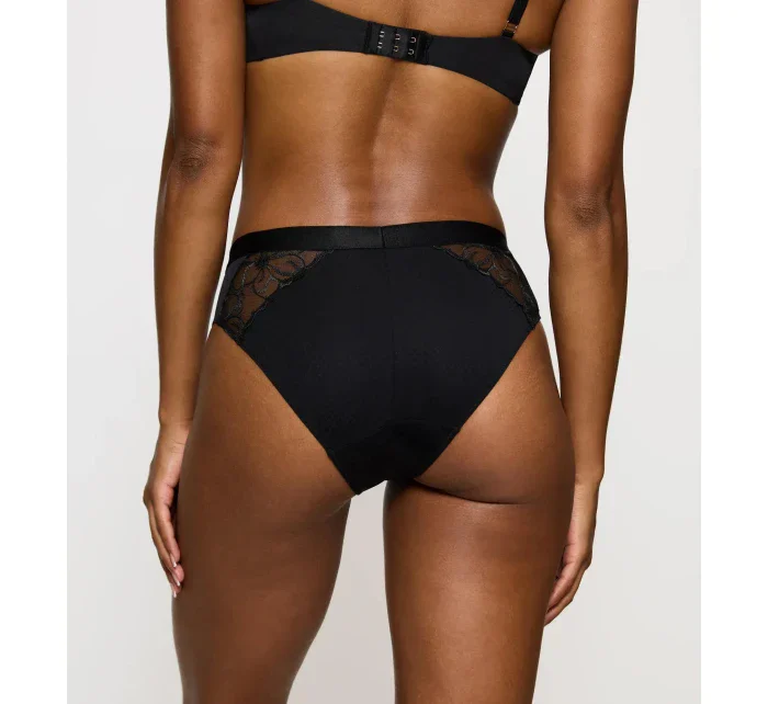 Dámské kalhotky Wild Azalea Florale Tai - BLACK - černé 0004 - TRIUMPH Dámské kalhotky Wild Azalea Florale Tai - BLACK - černé 0004 - TRIUMPH