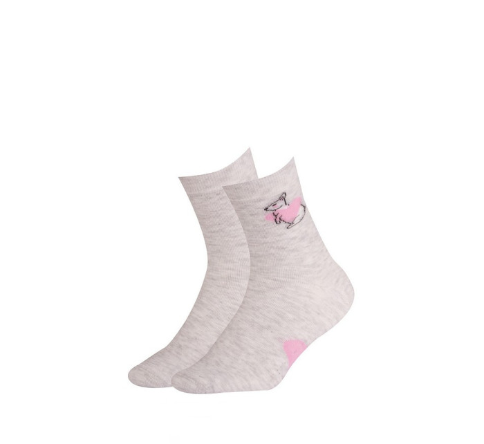 Dívčí vzorované ponožky Gatta 244.59N Cottoline 33-35