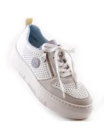 Pohodlné polobotky W model 19373070 white - Rieker