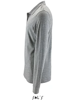SOL'S Perfect LSL Men Pánské piqué polo s dlouhým rukávem 25.2087 grey melange SOL'S Perfect LSL Men Pánské piqué polo s dlouhým rukávem 25.2087 grey melange