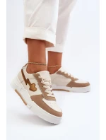 Dámské tenisky na platformě béžové Zeparine Dámské tenisky na platformě béžové Zeparine