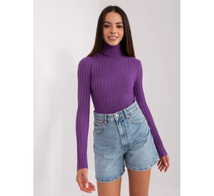 Jumper PM SW 1087.09 tmavě fialová Jumper PM SW 1087.09 tmavě fialová