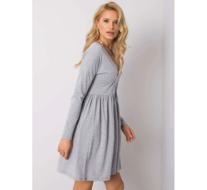 Šaty RV SK 6008.19X šedá Šaty RV SK 6008.19X šedá