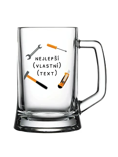 Personalizovaná pivní sklenice - nejlepší v oboru
