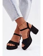 Sandály na podpatku  model 226333 Step in style