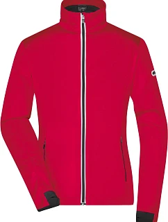 Daiber JN 1125 Dámská 3-vrstvá sportovní softshellbunda 02.1125 light red/black
