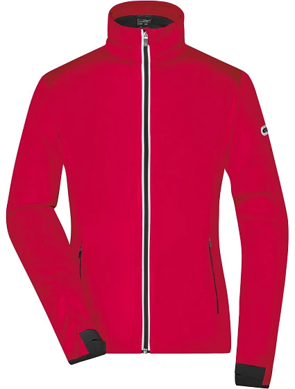 Daiber JN 1125 Dámská 3-vrstvá sportovní softshellbunda 02.1125 light red/black Daiber JN 1125 Dámská 3-vrstvá sportovní softshellbunda 02.1125 light red/black
