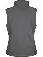 Result R 232F Dámská 2-vrstvá softshell vesta "Printable" 30.232F charcoal/black