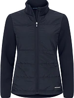 Cutter & Buck Pemberton Hybrid Jacket W Dámská hybridní strečová bunda 68.1495 dark navy
