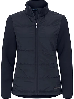 Cutter & Buck Pemberton Hybrid Jacket W Dámská hybridní strečová bunda 68.1495 dark navy