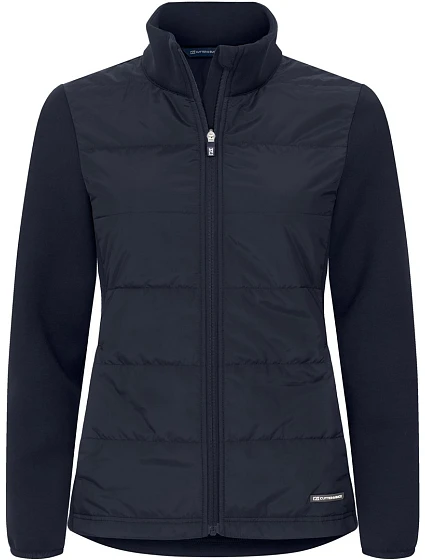 Cutter & Buck Pemberton Hybrid Jacket W Dámská hybridní strečová bunda 68.1495 dark navy Cutter & Buck Pemberton Hybrid Jacket W Dámská hybridní strečová bunda 68.1495 dark navy
