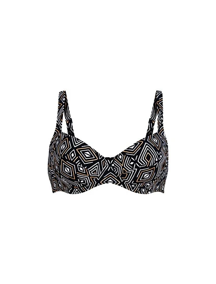 Style Sibel Top Bikini - horní díl 8447-1 černo/zlatá - Anita Classix Style Sibel Top Bikini - horní díl 8447-1 černo/zlatá - Anita Classix