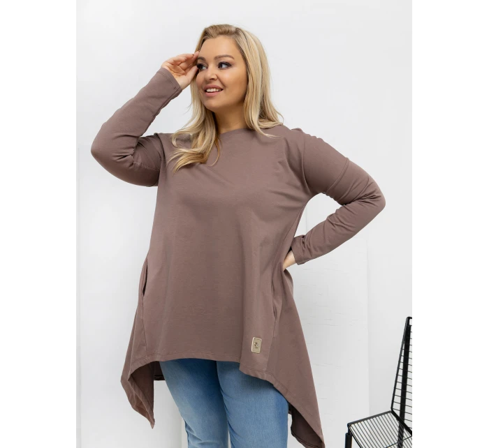 Tunika RV TU 5042.09X světle hnědá Tunika RV TU 5042.09X světle hnědá