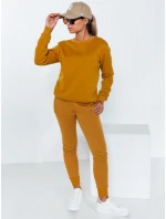 Dámský teplákový komplet FITT camel FashionStreet AY0505