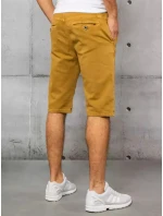 Pánské hořčicové džínové šortky Dstreet SX1434