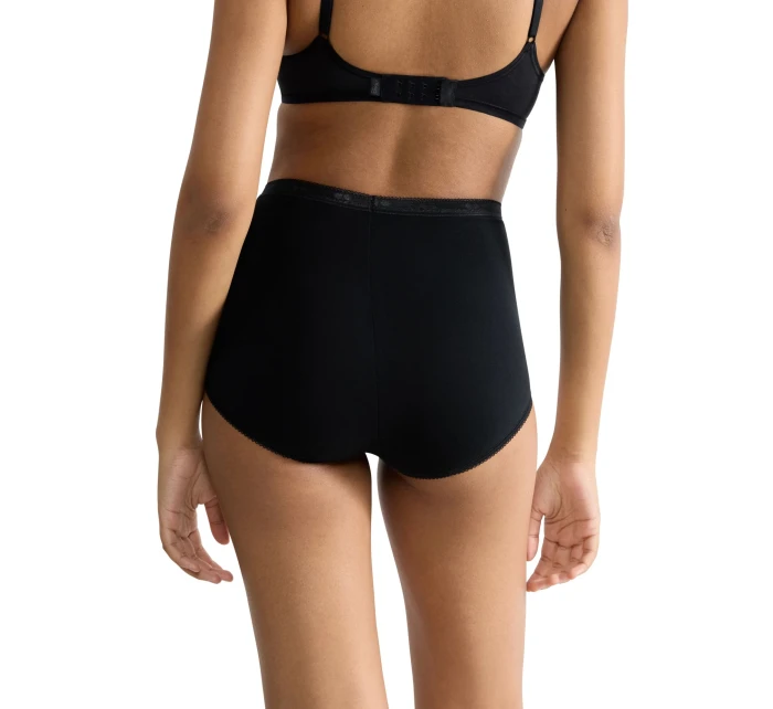 Dámské kalhotky 3 pack Basic maxi black - Sloggi Dámské kalhotky 3 pack Basic maxi black - Sloggi