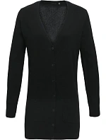 Premier PR 698 Dámský cardigan dlouhý 39.0698 black Premier PR 698 Dámský cardigan dlouhý 39.0698 black