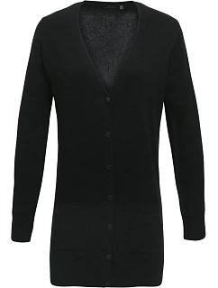 Premier PR 698 Dámský cardigan dlouhý 39.0698 black