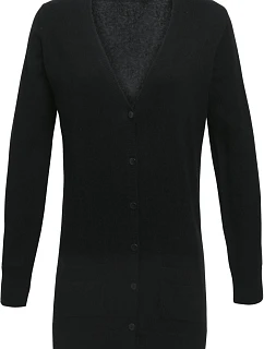 PR Dámský cardigan dlouhý 39.0 black model 22484527 - Premier